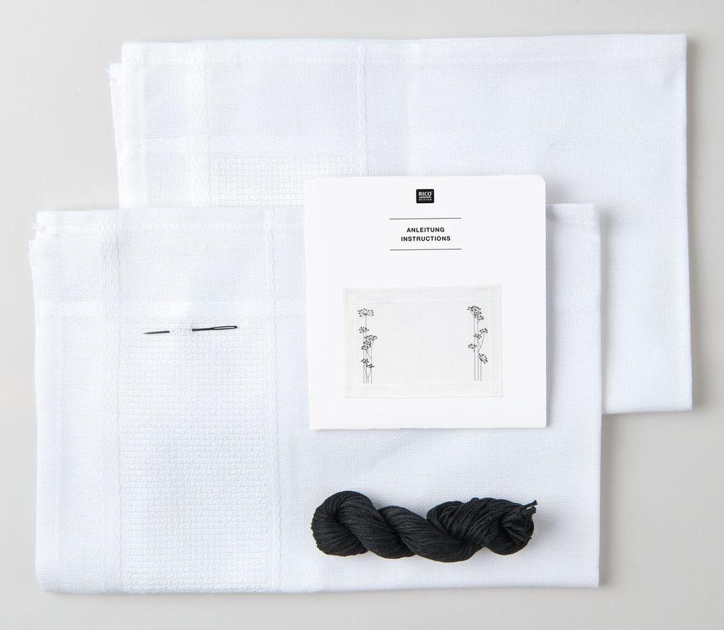 Weitere Ansicht: Stickpackung Gezählter Kreuzstich, Platzsets Gräser