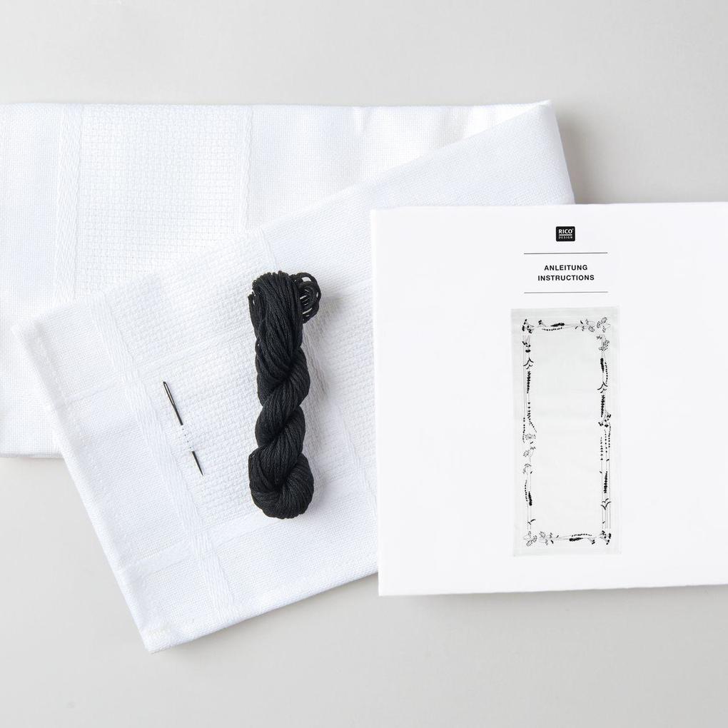 Weitere Ansicht: Stickpackung Gezählter Kreuzstich, Tischläufer Gräser