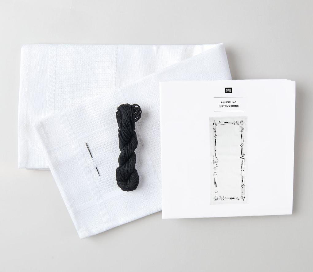 Weitere Ansicht: Stickpackung Gezählter Kreuzstich, Tischläufer Gräser
