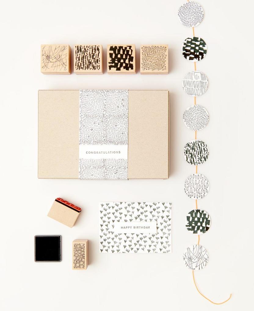 Weitere Ansicht: Stempelset In the Meadow, Texturen FSC 100%