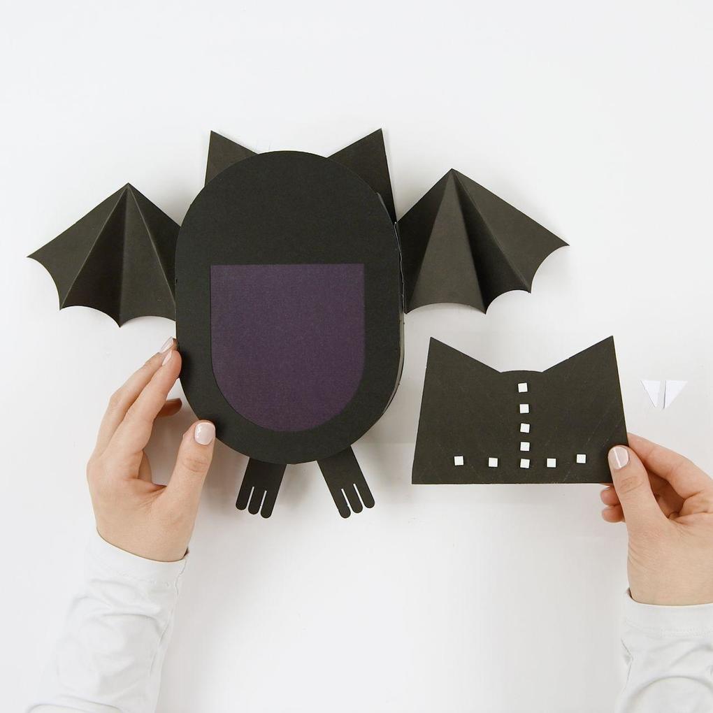 Weitere Ansicht: Laternen Bastelset Fledermaus, FSC MIX