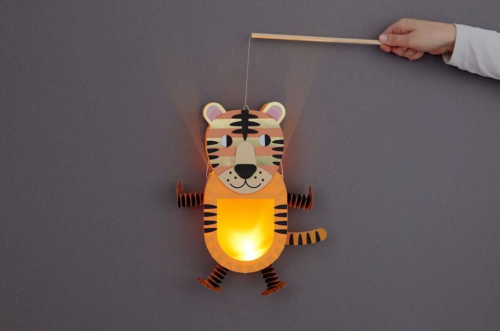 Weitere Ansicht: Laternen Bastelset Tiger, FSC MIX