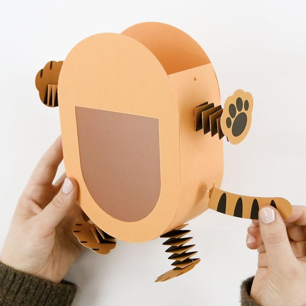 Weitere Ansicht: Laternen Bastelset Tiger, FSC MIX