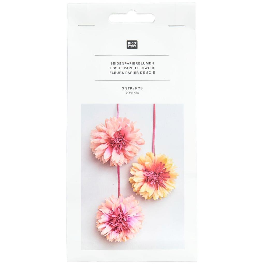 Weitere Ansicht: Seidenpapierblumen Sonnenhut, M, FSC MIX