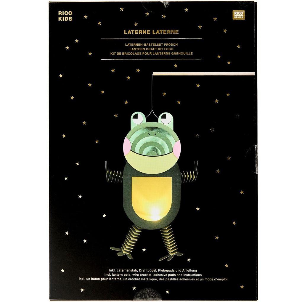 Weitere Ansicht: Laternen Bastelset Frosch, FSC MIX