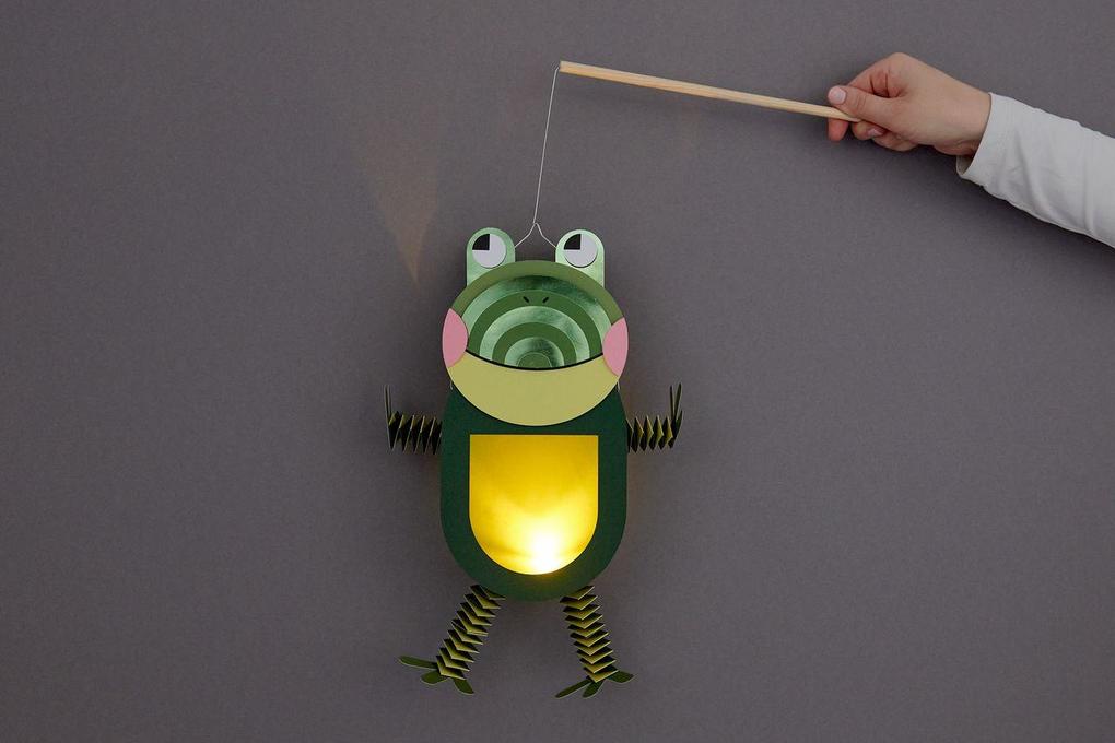 Weitere Ansicht: Laternen Bastelset Frosch, FSC MIX