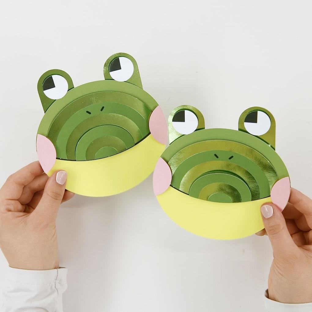 Weitere Ansicht: Laternen Bastelset Frosch, FSC MIX