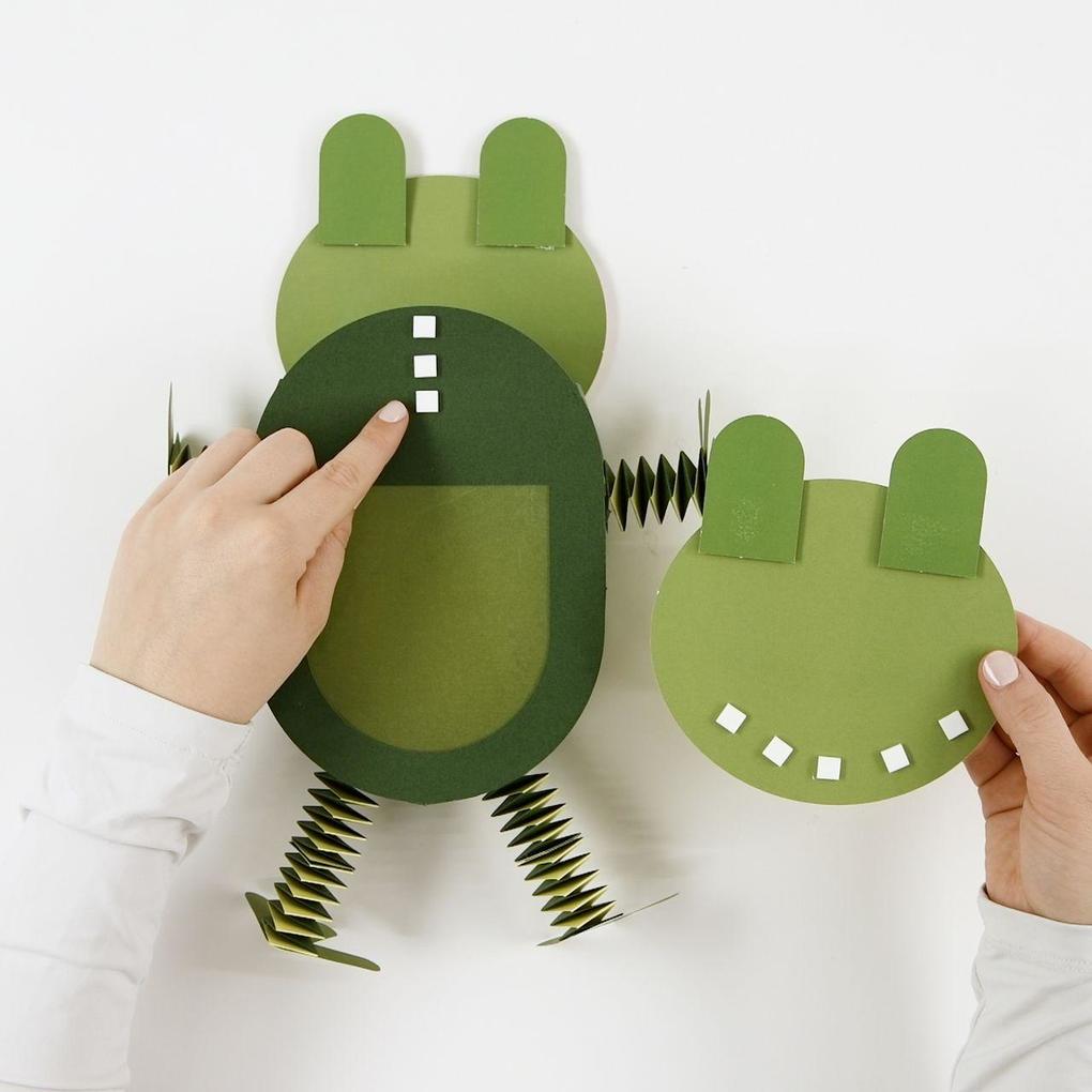 Weitere Ansicht: Laternen Bastelset Frosch, FSC MIX