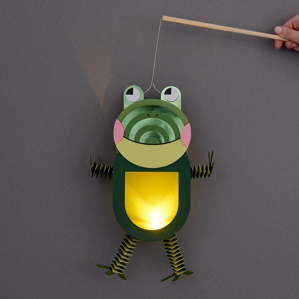 Weitere Ansicht: Laternen Bastelset Frosch, FSC MIX