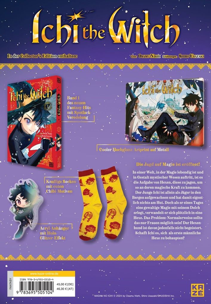 Weitere Ansicht: Ichi the Witch - Band 1 - Collector's Edition | Osamu Nishi