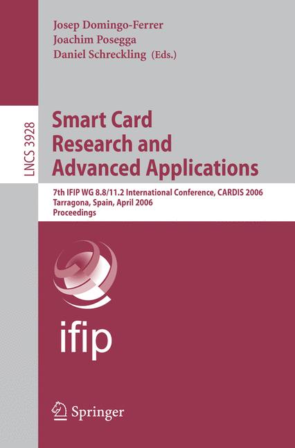 Weitere Ansicht: Smart Card Research and Advanced Applications