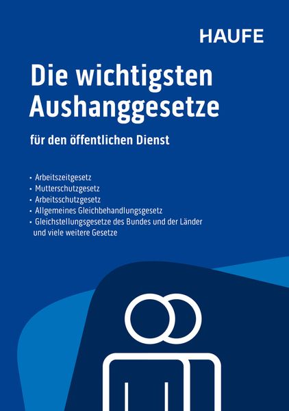 Produktbild: Aushangpflichtiger Gesetze öffentlicher Dienst