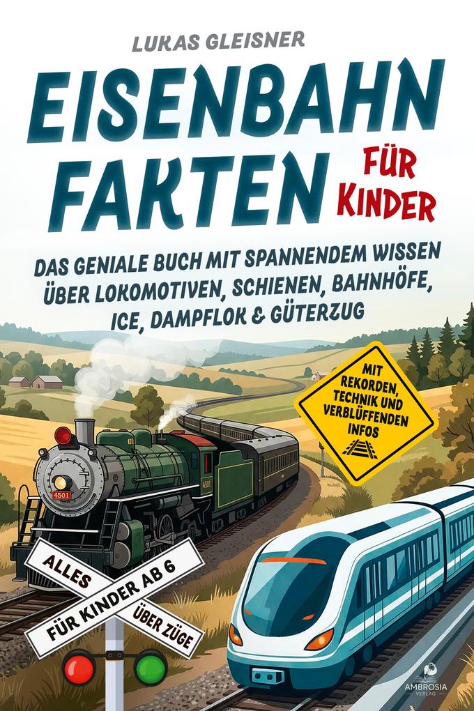 Produktbild: Eisenbahn Fakten für Kinder - Alles über Züge für Kinder ab 6 | Lukas Gleisner