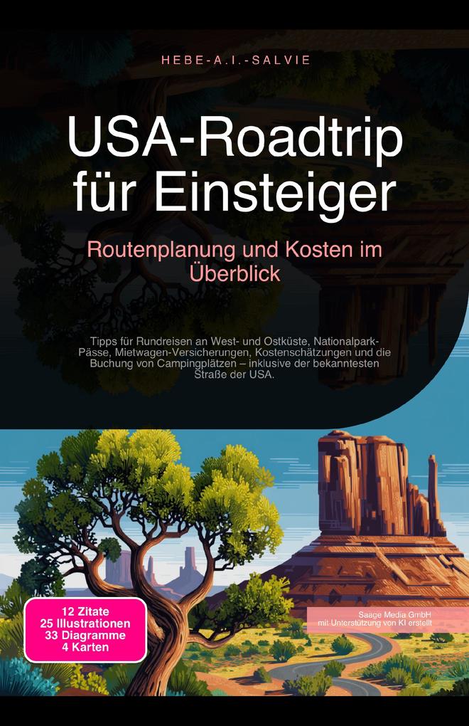Produktbild: USA-Roadtrip für Einsteiger | Hebe A. I. Salvie