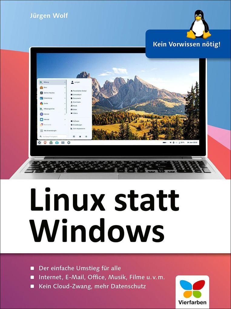Produktbild: Linux statt Windows | Jürgen Wolf