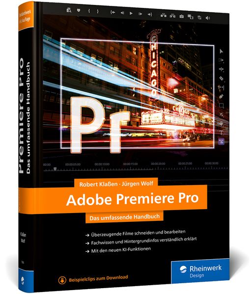 Produktbild: Adobe Premiere Pro | Robert Klaßen, Jürgen Wolf