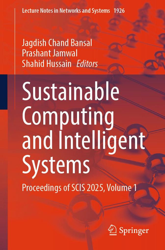 Produktbild: Sustainable Computing and Intelligent Systems