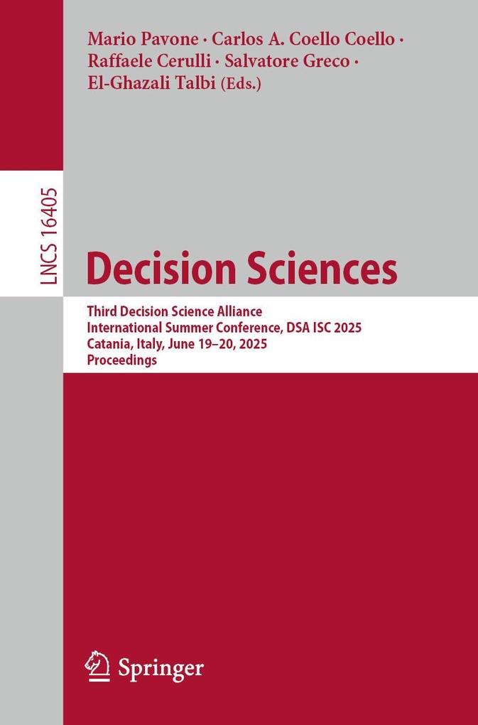 Produktbild: Decision Sciences