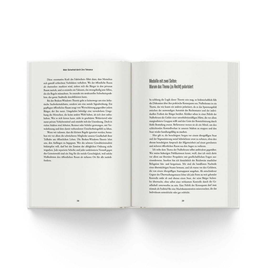 Weitere Ansicht: Der Preis unserer Toleranz | Nickolas Emrich