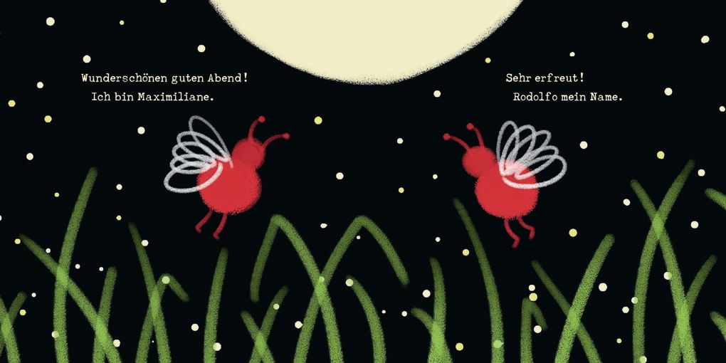 Weitere Ansicht: Zwei rote Glühwürmchen. Bilderbuch | Oliver Weiß