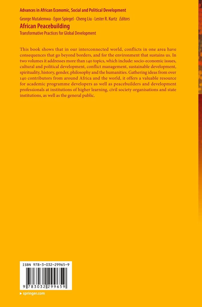 Weitere Ansicht: African Peacebuilding