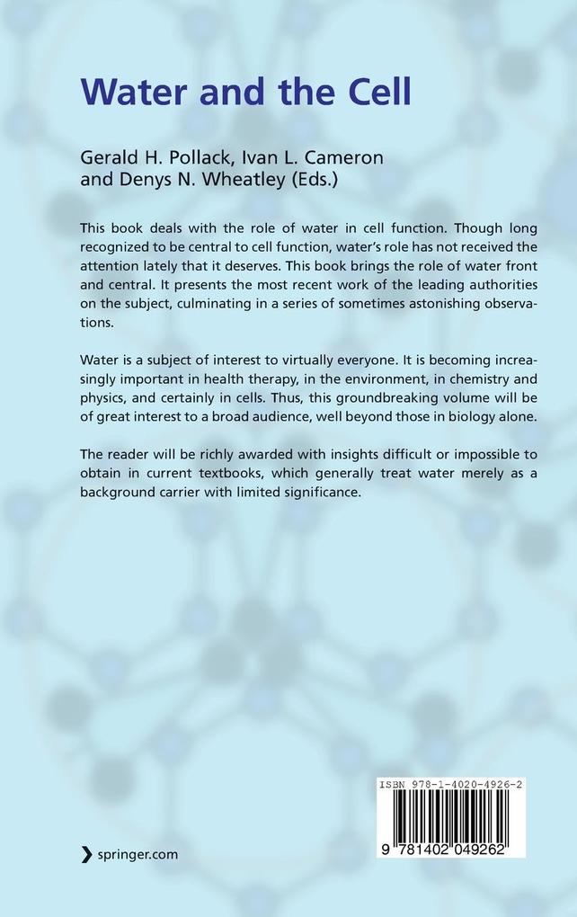 Weitere Ansicht: Water and the Cell