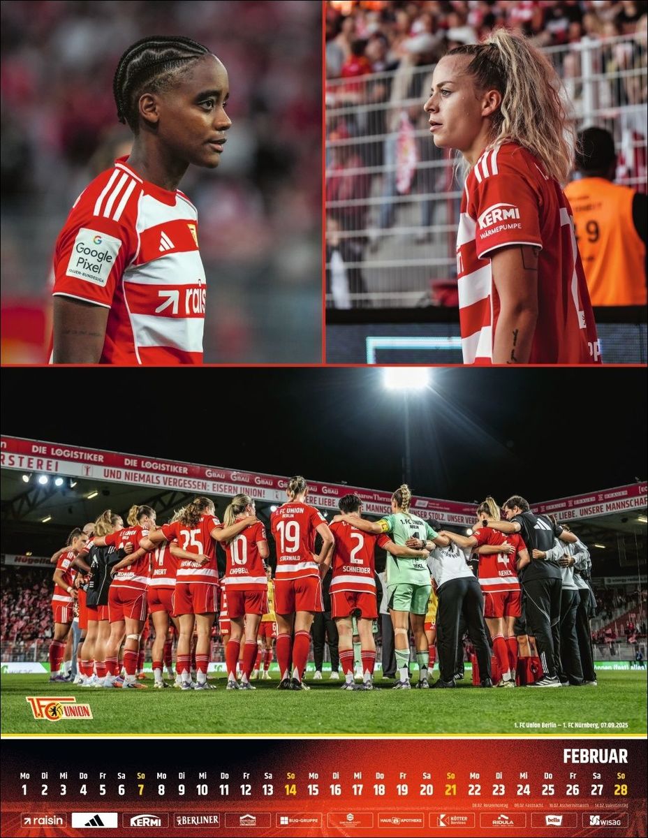 Weitere Ansicht: 1. FC Union Berlin Posterkalender 2027