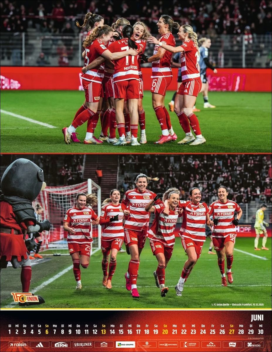 Weitere Ansicht: 1. FC Union Berlin Posterkalender 2027