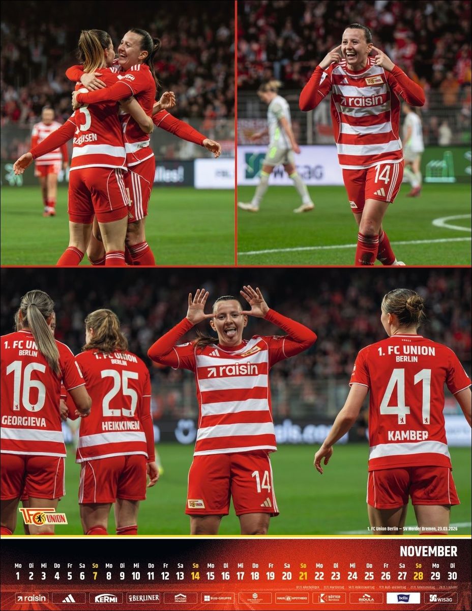 Weitere Ansicht: 1. FC Union Berlin Posterkalender 2027