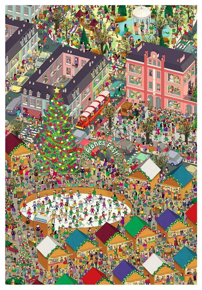 Weitere Ansicht: Suche & Finde! 100 Weihnachtswichtel | Weiß-Freiburg GmbH