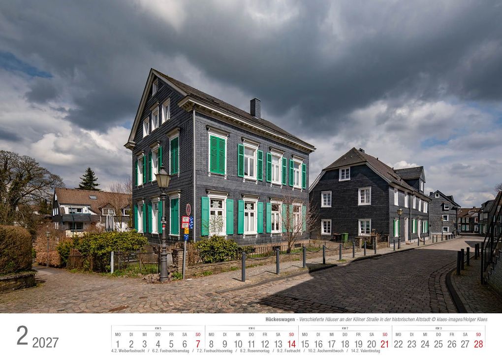 Weitere Ansicht: Hückeswagen 2027 Bildkalender A3 quer Spiralbindung