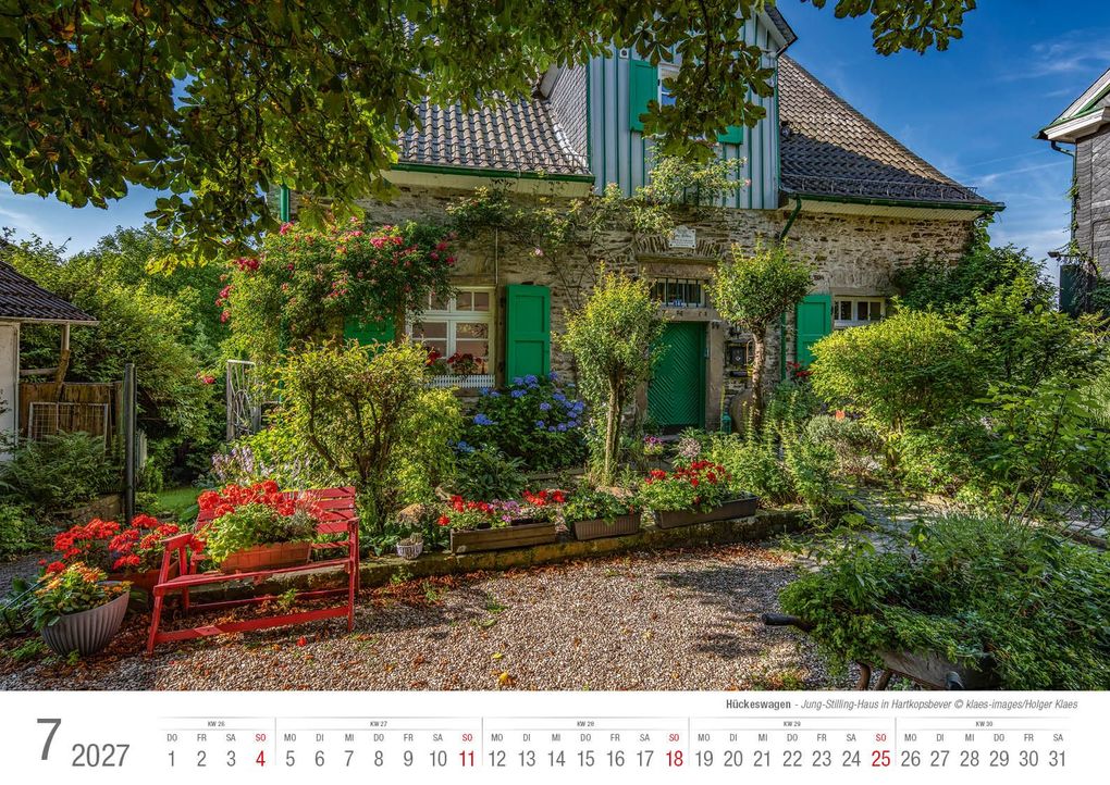 Weitere Ansicht: Hückeswagen 2027 Bildkalender A3 quer Spiralbindung