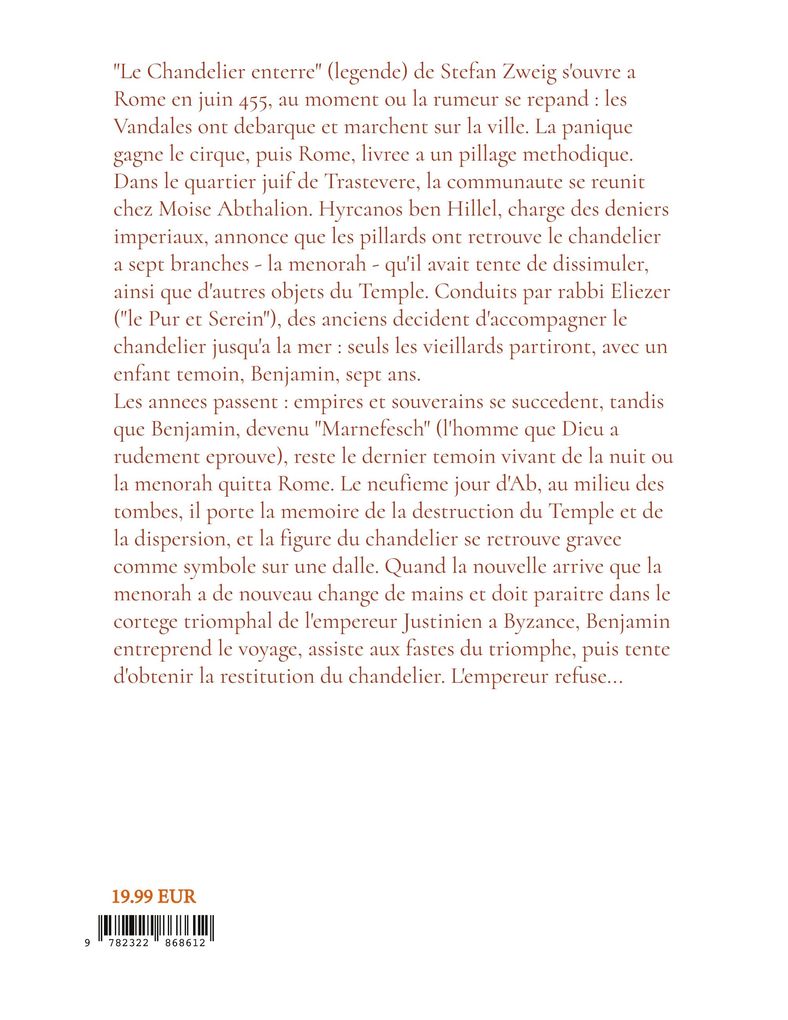 Weitere Ansicht: Le Chandelier enterré | Stefan Zweig