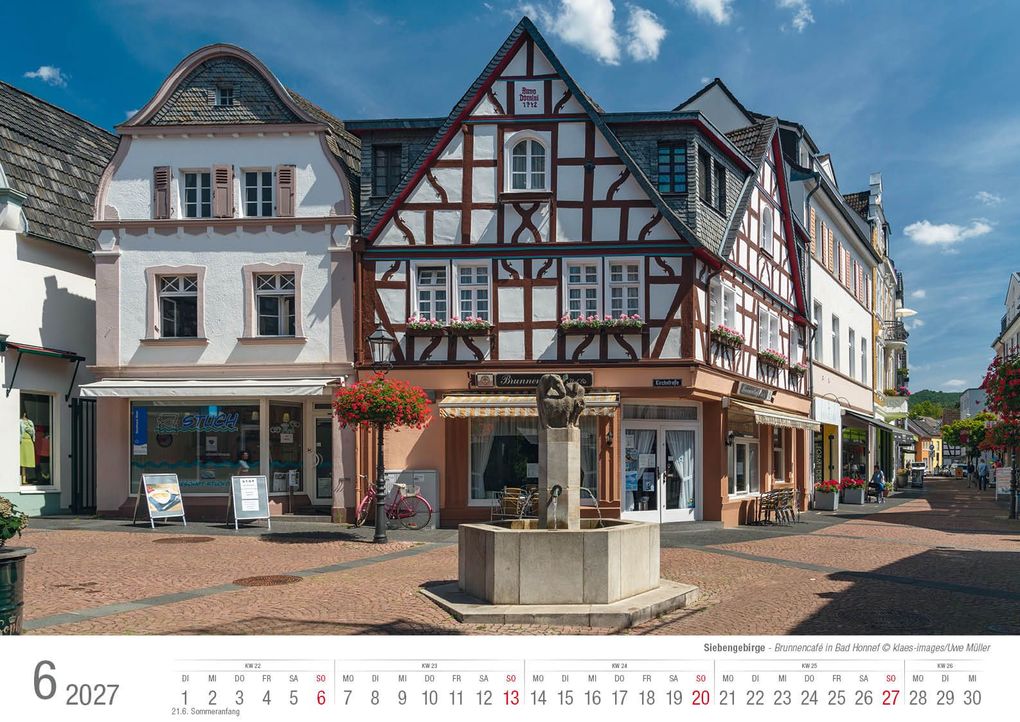 Weitere Ansicht: Siebengebirge 2027 Bildkalender A3 quer, spiralgebunden