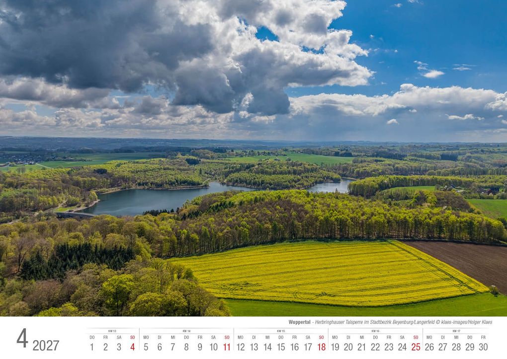 Weitere Ansicht: Wuppertal 2027 Bildkalender A3 Spiralbindung