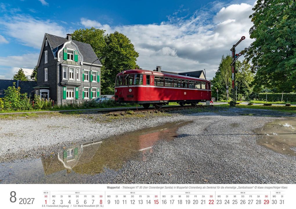 Weitere Ansicht: Wuppertal 2027 Bildkalender A3 Spiralbindung