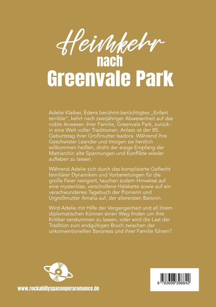 Weitere Ansicht: Heimkehr nach Greenvale Park | Diana von Oertzen