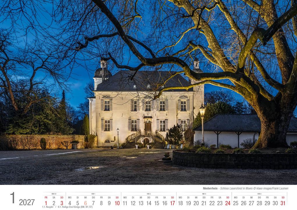 Weitere Ansicht: Niederrhein 2027 Bildkalender A3 Spiralbindung