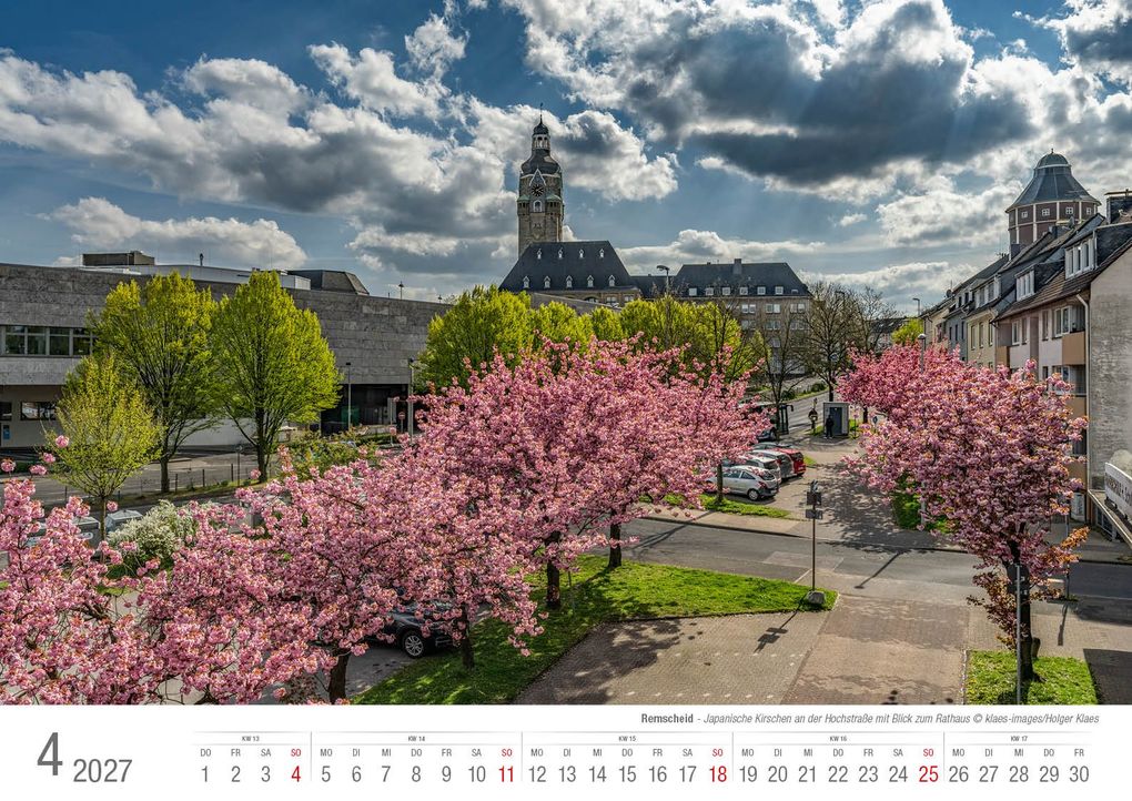 Weitere Ansicht: Remscheid 2027 Bildkalender A3 Spiralbindung