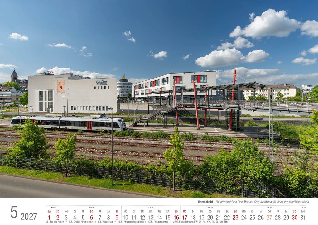 Weitere Ansicht: Remscheid 2027 Bildkalender A3 Spiralbindung