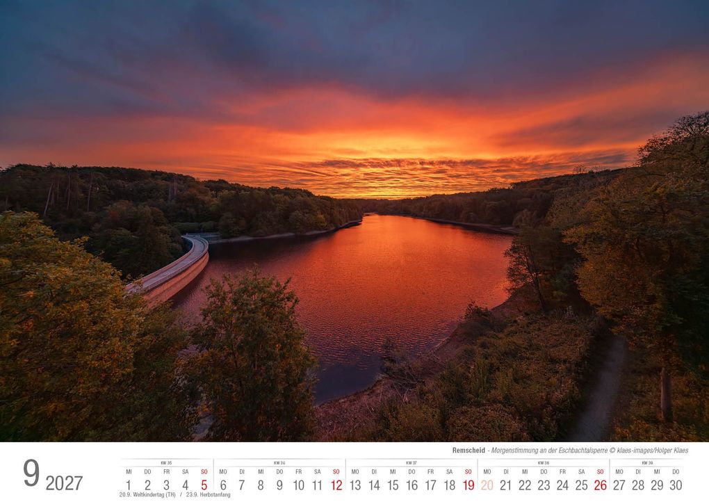 Weitere Ansicht: Remscheid 2027 Bildkalender A3 Spiralbindung