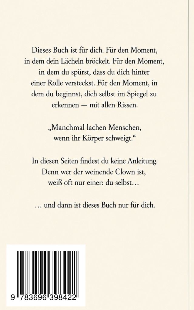 Weitere Ansicht: Der Spiegel und der weinende Clown | Jeanette Leue