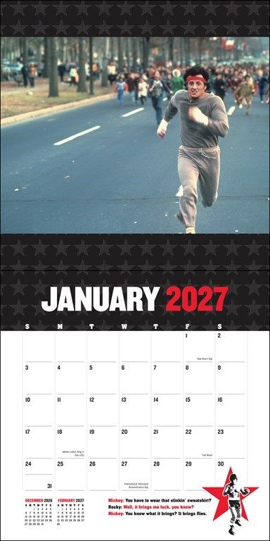 Weitere Ansicht: Rocky 2027 - Wandkalender | Universe Publishing