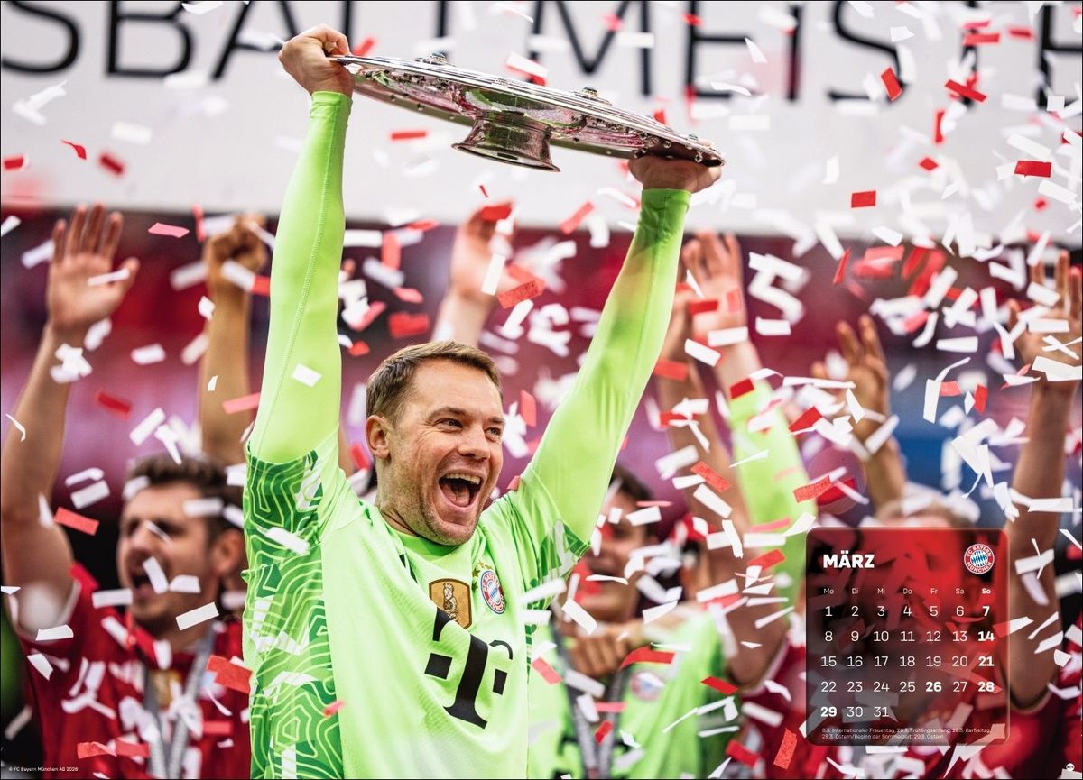 Weitere Ansicht: FC Bayern München Edition Kalender 2027