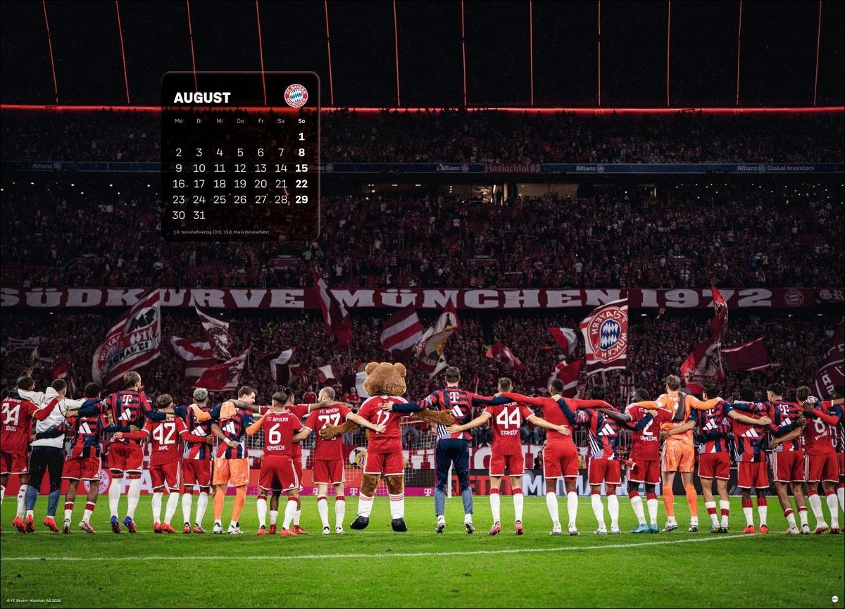 Weitere Ansicht: FC Bayern München Edition Kalender 2027