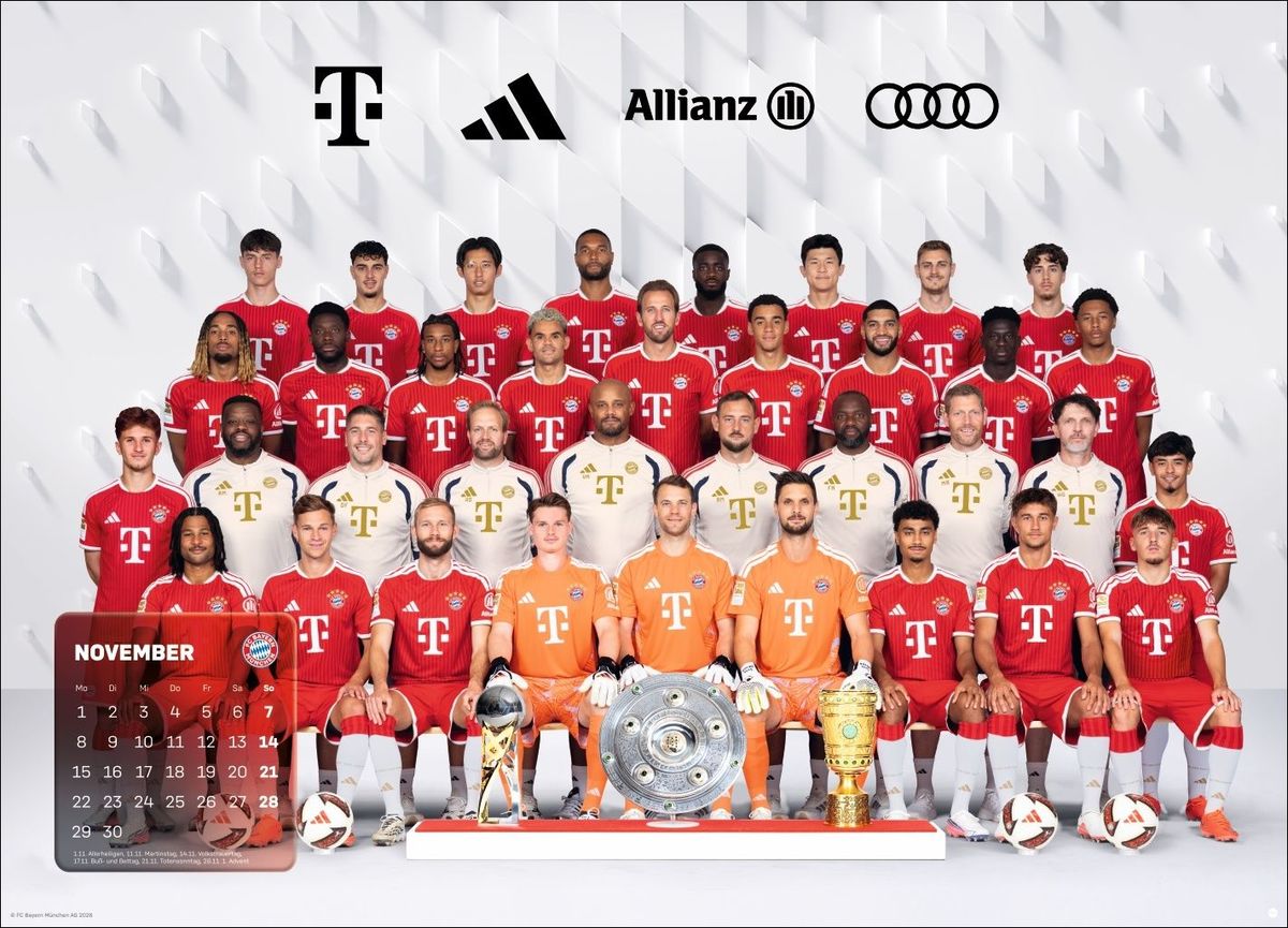 Weitere Ansicht: FC Bayern München Edition Kalender 2027
