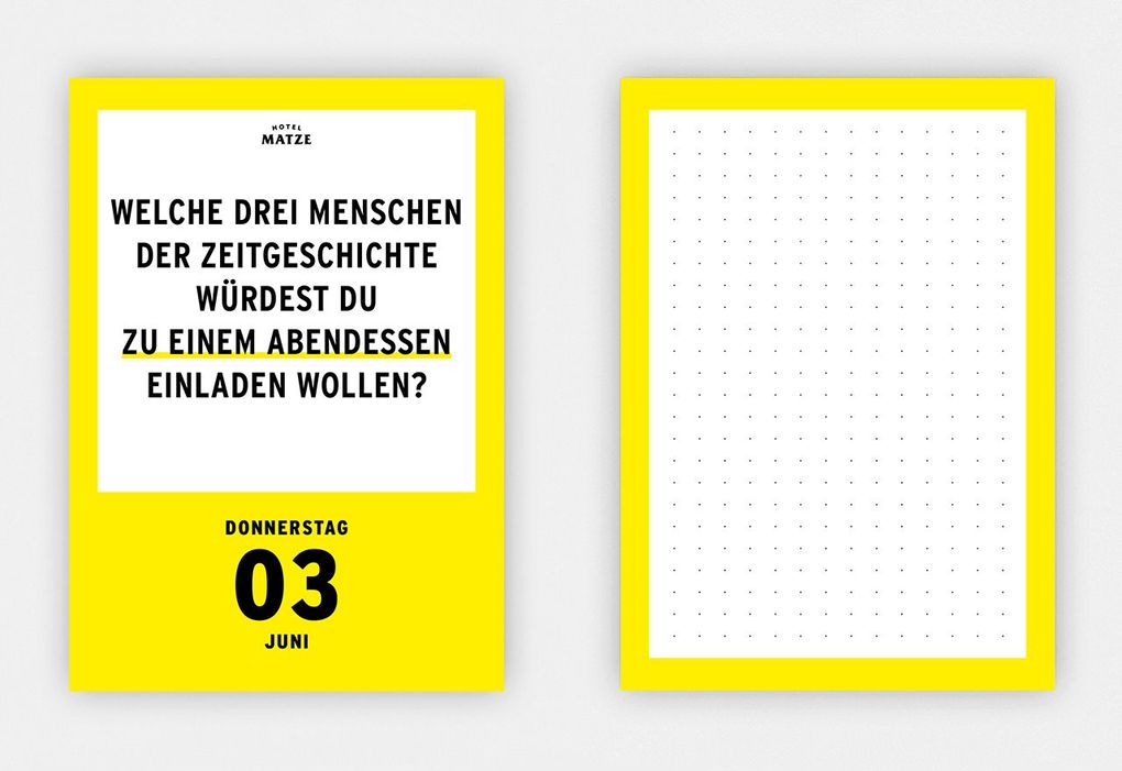Weitere Ansicht: Was ich mich frage 2027 | Matze Hielscher