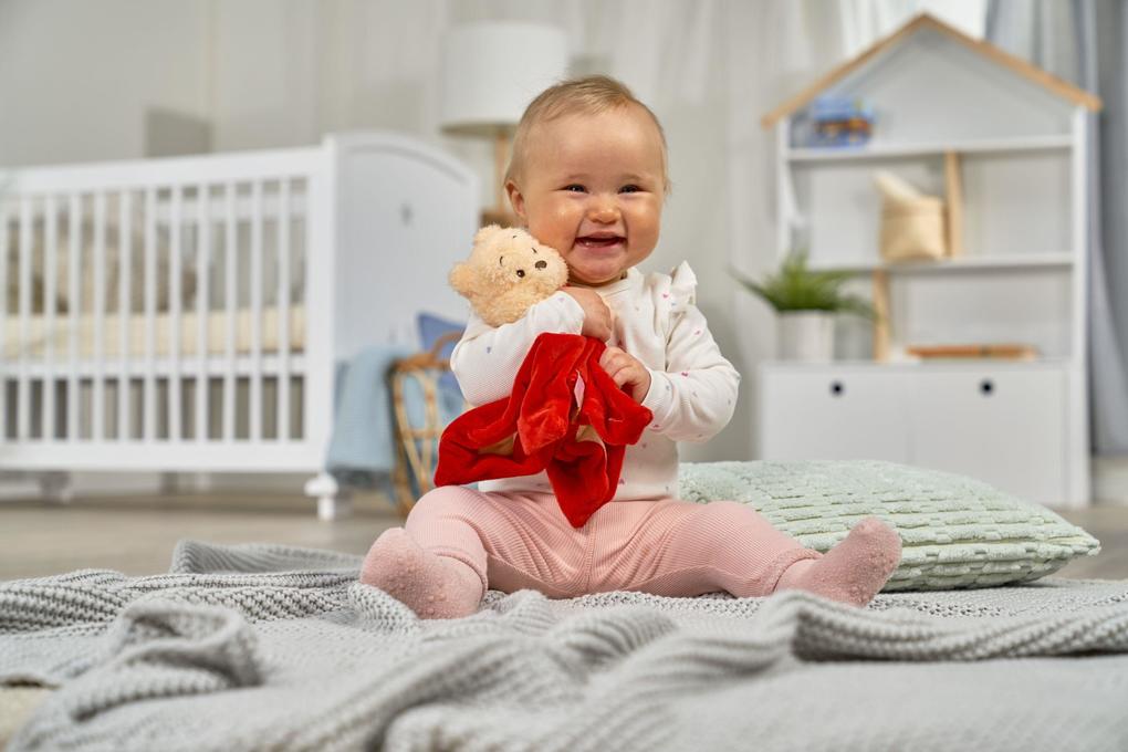 Weitere Ansicht: Disney Winnie Puuh Kopf m. Schmusetuch