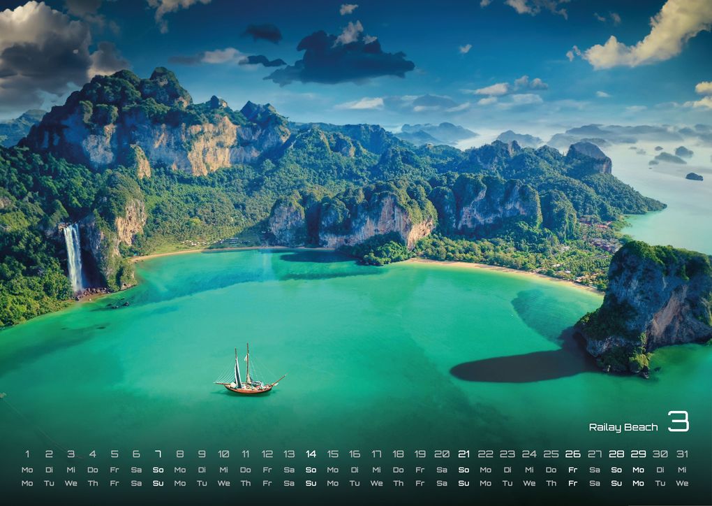 Weitere Ansicht: Thailand - Land of Smiles - 2027 - Kalender DIN A3