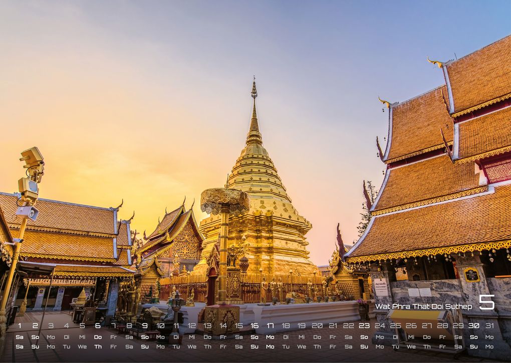 Weitere Ansicht: Thailand - Land of Smiles - 2027 - Kalender DIN A3